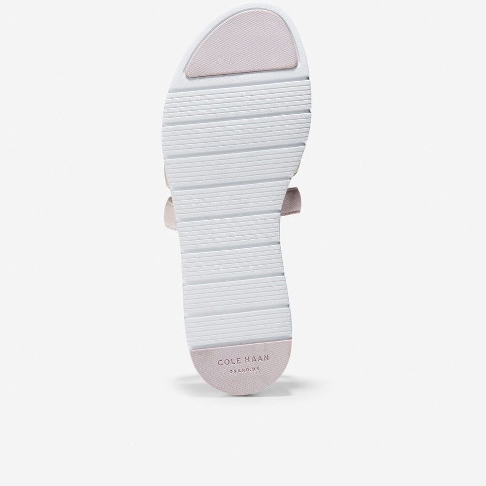 COLE HAAN ZEROGRAND SUEDE STRAPPY SLIDE SANDALS 8 - Picture 6 of 11